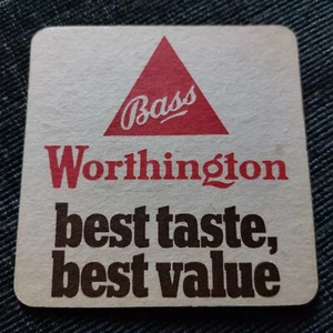 Bass Beer Mat Uk Cat No 198. 1981. BASS ALES. - Foto 1 di 2