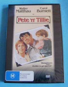PETE 'N' TILLIE DVD Comedy / Drama Walter Matthau Carol Burnett NEW SEALED Reg 4 - Picture 1 of 2