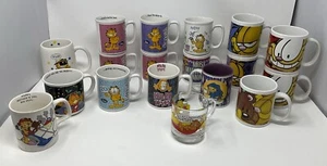 Lotto di 18 tazzine da caffè Garfield vintage (dieci del 1978) - Foto 1 di 6