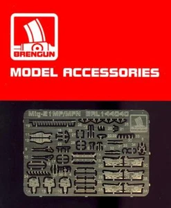 Brengun Models 1/144 MIKOYAN MiG-21 MF/MFN Photo Etch Update Set - Picture 1 of 6