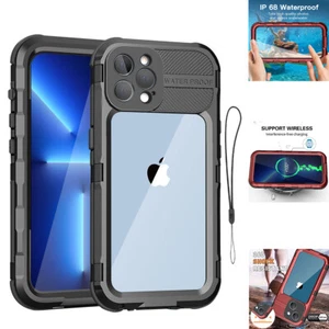 For iPhone 13 Pro Max Case Aluminum Metal Waterproof Shockproof Heavy Duty Cover - Picture 1 of 19