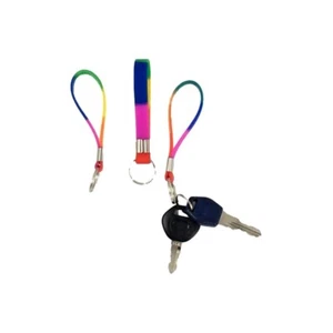 Accessoires Rainbow Gay Pride - Porte-clé en silicone Rainbow - Foto 1 di 1