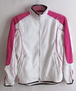 TCM Damen Sportjacke -Weste in weiß/rosa Gr. 36/38 ►2 in 1◄ - Bild 1 von 2