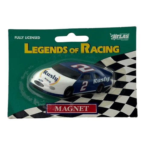 Legends of Racing Rusty Wallace #2 Race Car Magnet 1999 Cover