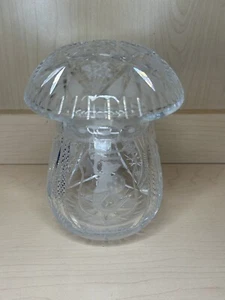 Warszawa Warsaw mermaid mushroom Crystal Glass - Picture 1 of 7