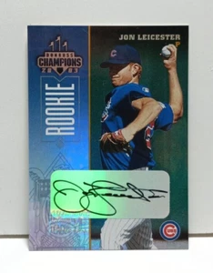 Jon Leicester 2003 Donruss Champions #282 Autograph Auto Card Cubs /480 - Picture 1 of 2