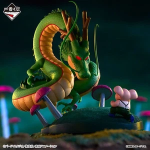 Japan DRAGON BALL Dragon History Ⅱ Ichiban kuji Woolong & Shenron Figure NEW - Picture 1 of 6