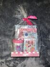 New Hello Kitty Pastel Pink & Blue Build Your Own Easter Basket 5 Piece Set