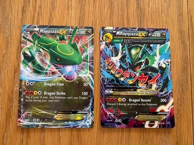 Mega M Rayquaza EX 60/108 & 61/108 Pokemon Cards - XY Roaring skies - Image 1 of 4