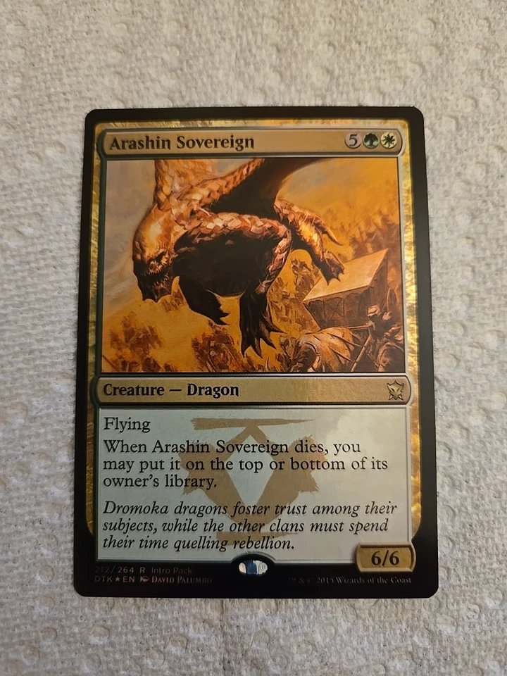 Arashin Sovereign Dragons of Tarkir Foil NM - Image 1 of 1