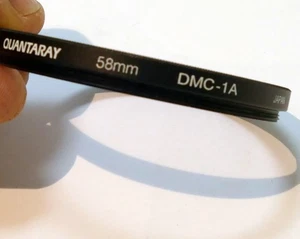Quantaray 58mm lens Filter 1A Skylight MC - Picture 1 of 4