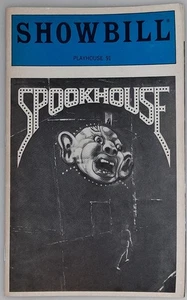 Spookhouse 1984 Anne Meara, Tom Noonan, Court Miller Harvey Fierstein Showbill - Picture 1 of 6