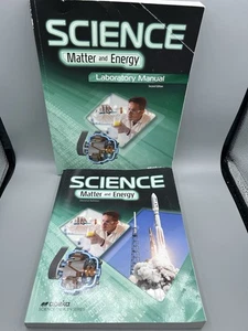 Abeka Science Matter & Energy 2nd Edition Student Text and Lab Manual No Writing - Picture 1 of 2