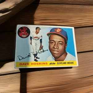 baseball karte 1955 Topps 133 Dave Hoskins VG Cleveland Indians Mlb Vintage - Bild 1 von 2