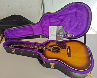 2002 Epiphone Elite 1965 Texan VS acoustic guitar Elitist - Image 1 of 4