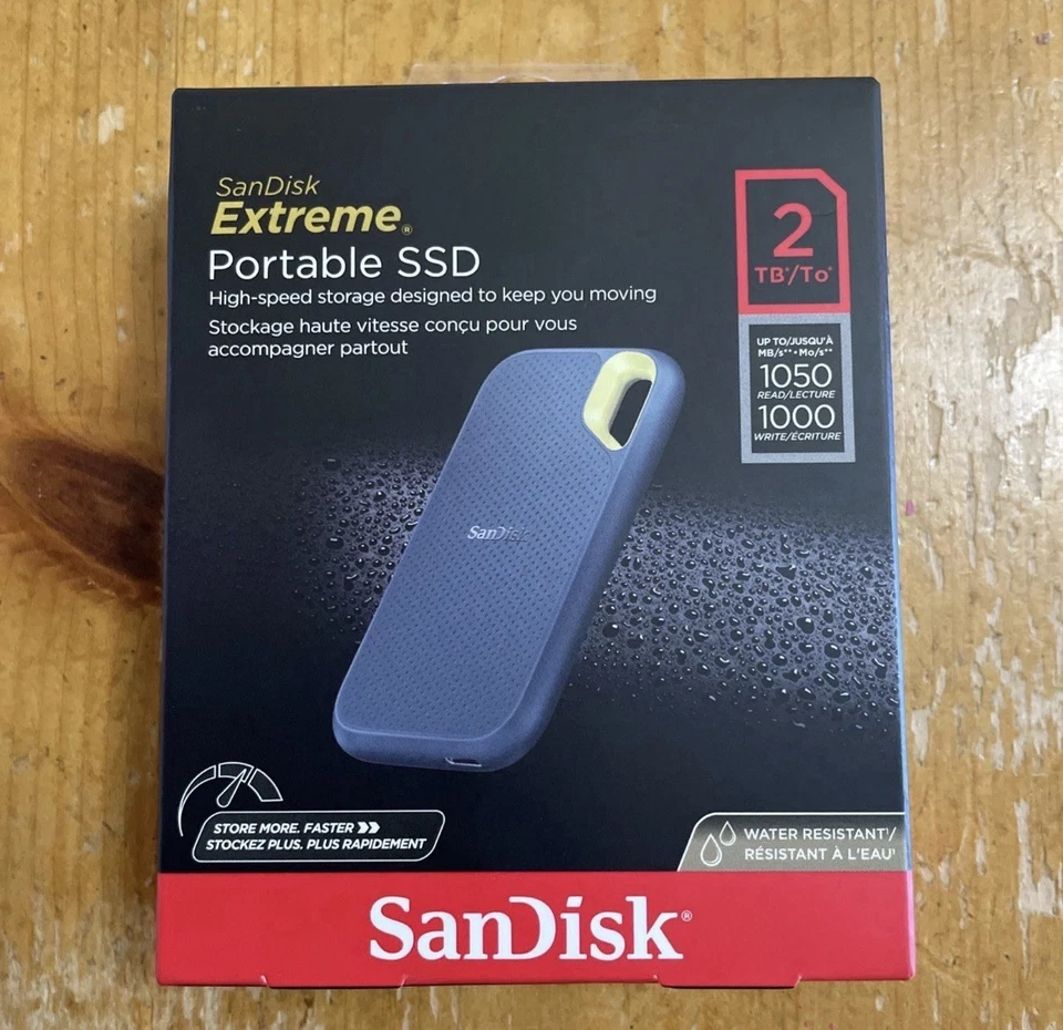 SanDisk 2TB, External,2.5 inch (SDSSDE61-2T00-G25M) Solid State Drive - Image 1 of 1