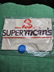 Vintage 90’s Single Stitch SUPERMOMS Bakery (SuperAmerica) Tee Sz. XL Rare New - Picture 1 of 3