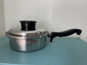 Chef's Ware Townecraft T304 Multi Core Sauce Pan Stainless Steel 7.5" w/ Lid - Picture 1 of 12