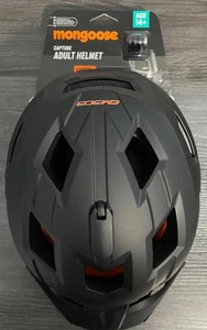 Mongoose Capture Adult Helmet with Camera Mount - Size Large New - Picture 1 of 4