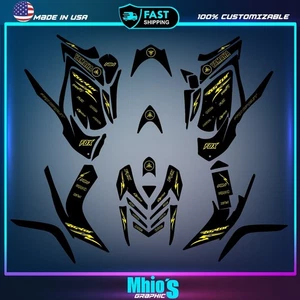 Adatto per kit grafica Yamaha Raptor 700R 2006 2007 2008 2009 2010 2011... - Picture 1 of 2