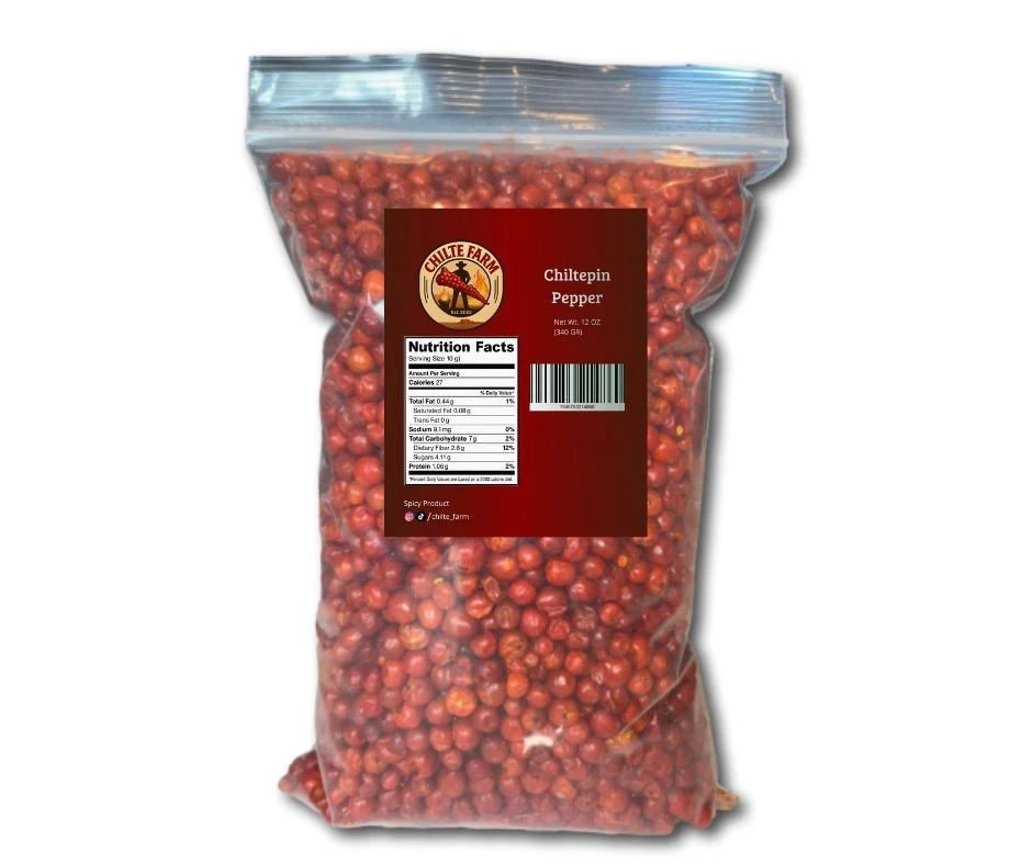 CHILTE FARM Chile Chiltepin 12 oz (340 gr) Foto 1 de 4