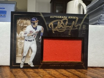 Camiseta deportiva universitaria Panini Black Gold 2016/99 Richie Shaffer #85 Rookie Auto RC Foto 1 de 2