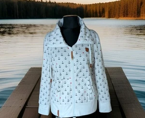 Sweatjacke...Damen... ecru.... maritim...40... - Bild 1 von 5