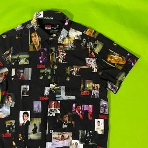 Medium Scarface Shoe Palace Button Up Shirt Universal Studios Limited Edition - Bild 1 von 6