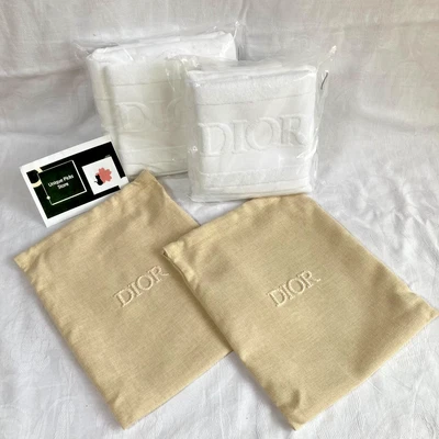 [Juego de 2 sin caja] Juego de toallas de verano Christian Dior 2025 no a la venta de JAPÓN Foto 1 de 4