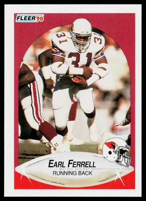 1990 Fleer - Earl Ferrell #333 - Phoenix Cardinals - Image 1 of 2