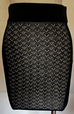 Rag Bone Black Knit Mini Skirt Size XS  - Image 1 of 4