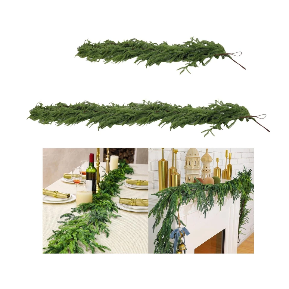 Christmas Garland Greenery Garland Portable Lightweight Christmas Tree - image 1 of 1