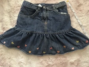 Vintage Gymboree Girls Jean Skirt Size 12 - Picture 1 of 4