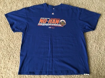 Camiseta 2012 New York Mets Johan Santana "No-Hana" Foto 1 de 2