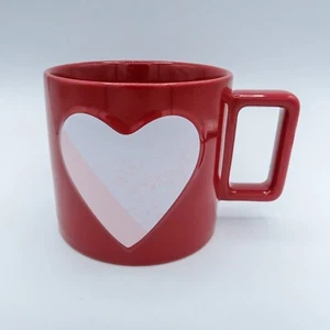 Starbucks 2021 Red Mug Pink Heart Limited Edition 16 Oz - Picture 1 of 9