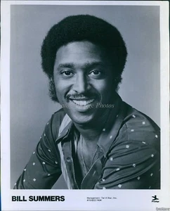 News Photo Percussionist Bill Summers Leader Of Summer'S Heat Musician 8X10 - Picture 1 of 2
