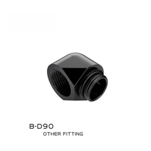 Bykski B-D90 Male to Female G1/4' 90 Degree Fitting Adapter Elbow Water Cooling - Afbeelding 1 van 16
