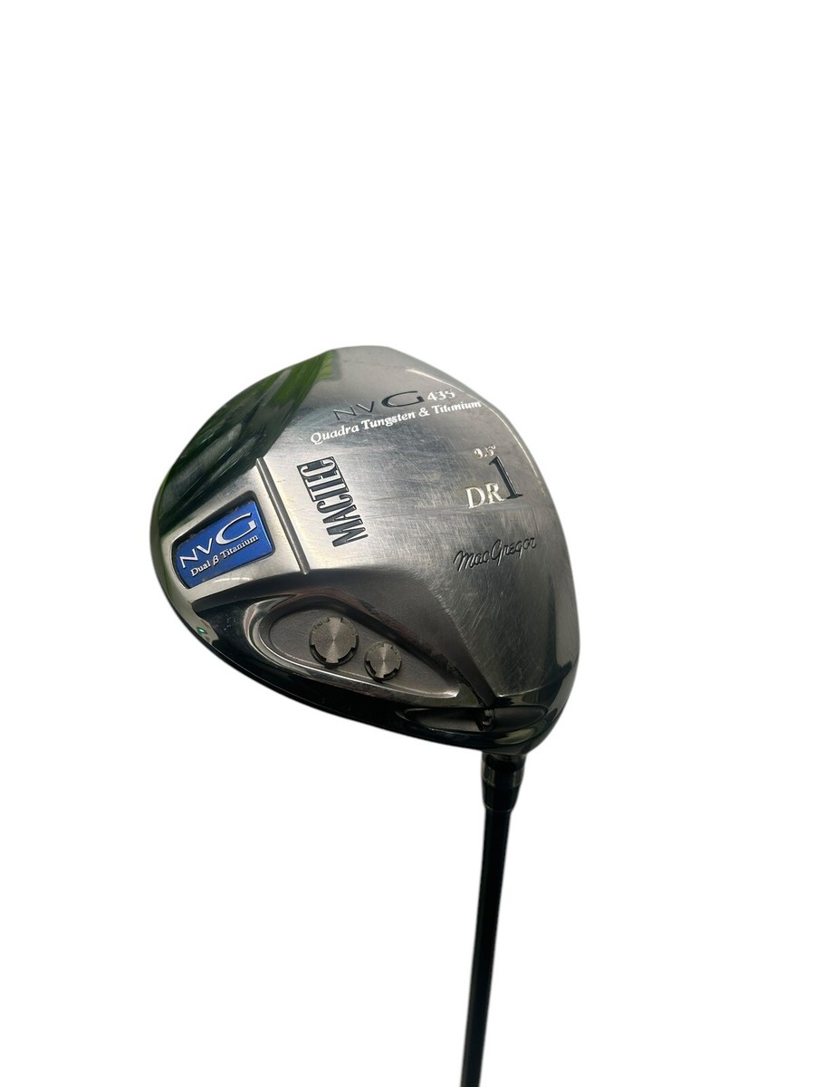 MacGregor Mactec NV2 10° 1 Driver Regular Graphite Shaft Golf Pride Grip MacGregor Mactec NV2 10° 1 Driver Regular Graphite Shaft Golf Pride Grip