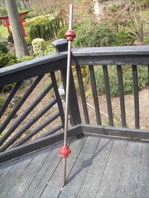 BARRA YORK de colección 5 pies BAR con COLLARES Culturismo HOMBRE FUERTE Fitness Gimnasio Ejercicio Foto 1 de 4