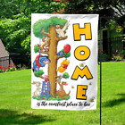 Winnie The Pooh Home And Friends House Flag or Garden Flag