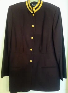 NWT Designer BICCI  Women's Brown & Gold Skirt Suit & belt! sz. 14 GREAT SUIT!!! - Picture 1 of 11