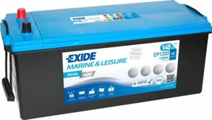EXIDE EP1200 DUAL AGM LEISURE MARINE BATTERY - Picture 1 of 5