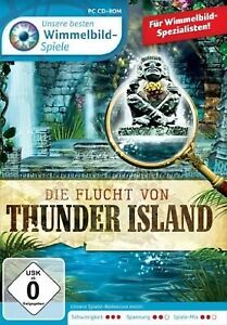 Unsere besten Wimmelbild Spiele - Die Flucht von Thunder Island PC Neu & OVP