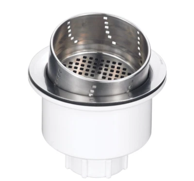 Blanco 441231 Kitchen Sink 3-in-1 Basket 4-1/2" Strainer STAINLESS STEEL New