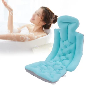 Bad Nehmen Kissen Extra Langes Badematte Nackenkissen Rutschfestigkeit Indoor - Bild 1 von 12