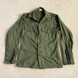US Army Utility ShirtCotton Sateen OG-107 1976 - Picture 1 of 11