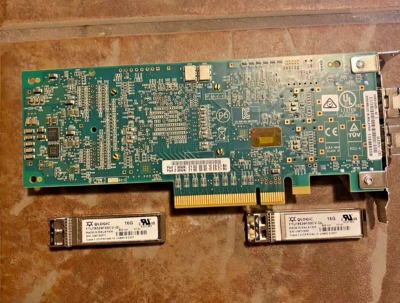 Cisco Qlogic QLE2672-CSC 16Gb/s 2-Ports SFP+ PCIe 2.0x8 NIC UCSC-PCIE-Q2672	 - Image 1 of 2