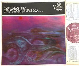 RACHMANINOV Piano Concerto 3 JANIS MUNCH VICS 1032 Decca GROOVED - Picture 1 of 7