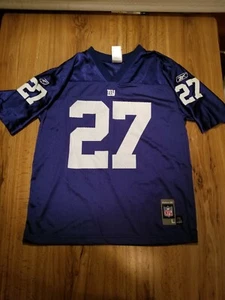 Reebok NFL New York Giants #27 Brandon Jacobs Youth Jersey Size L (14/16) A - Picture 1 of 6
