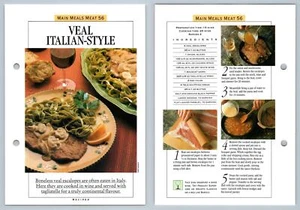 Veal Italian-Style #56 Meat Prue Leith's Confident Cooking Recipe Page - Picture 1 of 1